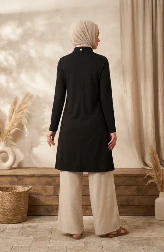 Tuniek Met Ritssluiting 5048-01 Zwart 5048-01