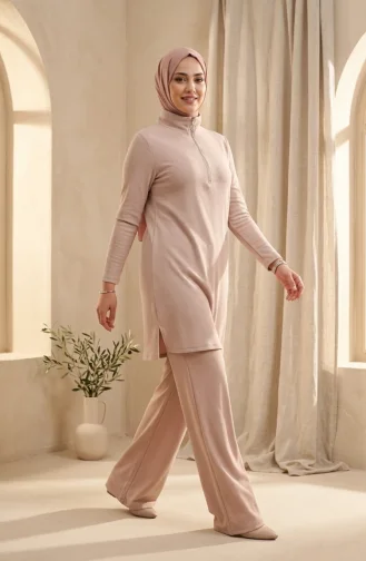 Tuniek Met Rits 5048-03 Steen 5048-03