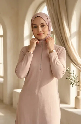 Tuniek Met Rits 5048-03 Steen 5048-03