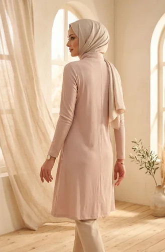 Tuniek Met Rits 5048-03 Steen 5048-03