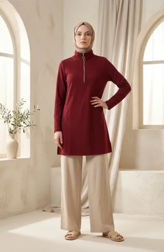 Tuniek Met Ritssluiting 5048-04 Bordeauxrood 5048-04