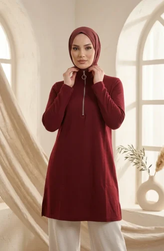Tuniek Met Ritssluiting 5048-04 Bordeauxrood 5048-04