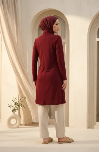 Tuniek Met Ritssluiting 5048-04 Bordeauxrood 5048-04