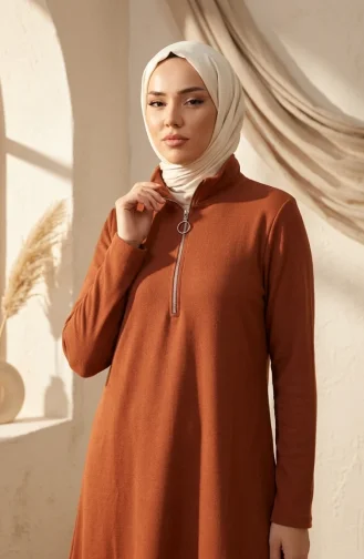 سترة بسحاب 5048-05 لون القرفة 5048-05