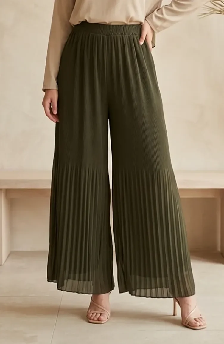 Pantalon Plissé 4000-09 Kaki 4000-09