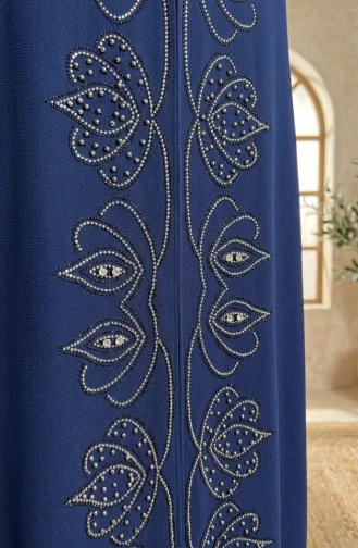 Robe De Soirée Hijab Ornée Grande Taille 6353-04 Parliament 6353-04