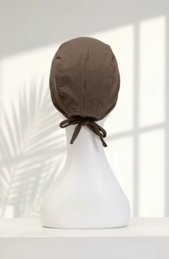 Plain Cotton Bonnet 7002-18 Dark Mink 7002-18