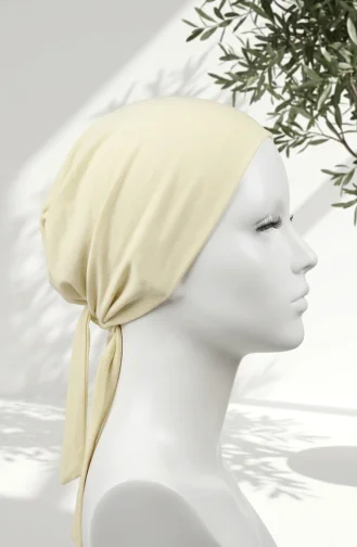 Seamless Cotton Bonnet 7010-03 Ecru 7010-03