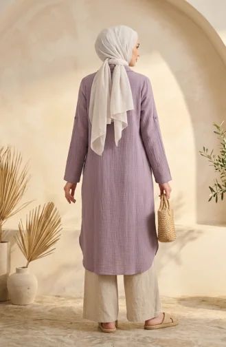 Musselin-Cape-Tunika 3580-02 Rosa 3580-02