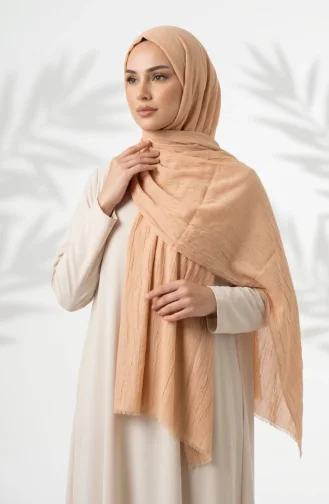 Bambus-Schal 70281-58 Dunkelbeige 70281-58