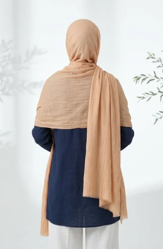 Bambus-Schal 70281-58 Dunkelbeige 70281-58