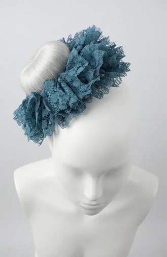 Pince à Chignon En Dentelle 7004 7004-05 Pétrole 7004-05
