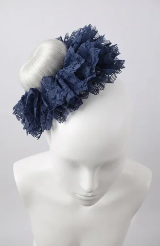 Kanten Knot Haarclip 7004 7004-06 Marineblauw 7004-06