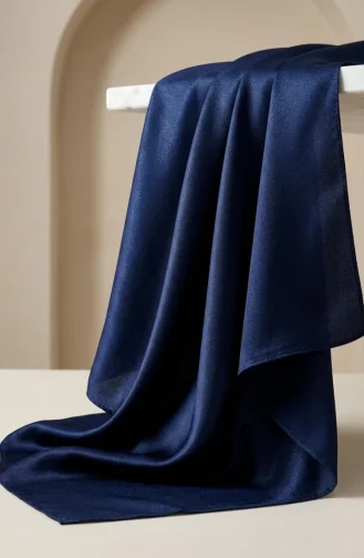وشاح كريستالي سادة 70252-45 أزرق داكن 70252-45