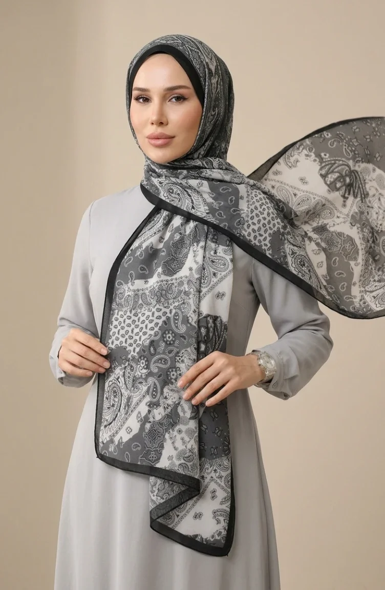 Amber Shawl 70374-01 Black 70374-01