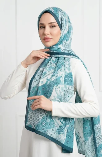 Amber Shawl 70374-07 Petrol 70374-07