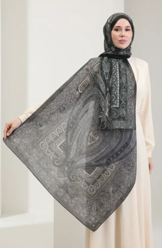 شال إثنيك أمبر 70277-10 رمادي 70277-10