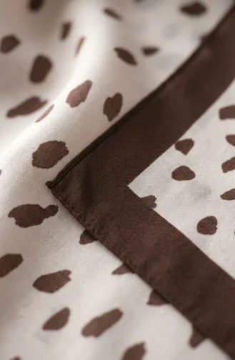 Patterned Soft Scarf 70387-05 Light Beige 70387-05