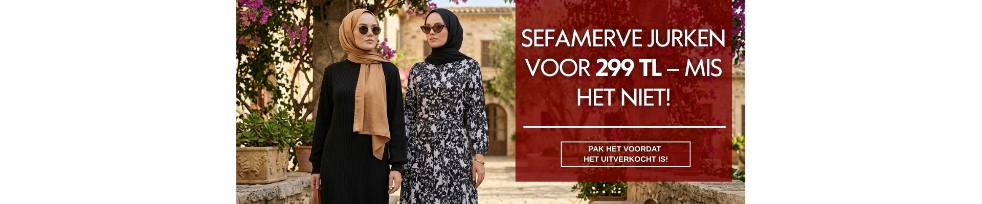 Sefamerve Jurken voor 299 TL – Mis het niet!