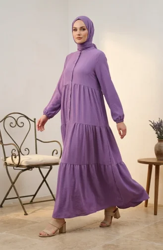 فستان ليلكي 4124-15