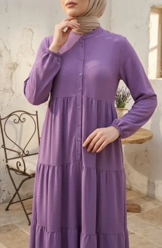 فستان ليلكي 4124-15