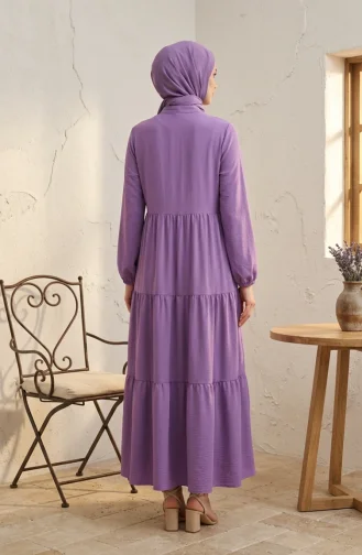 فستان ليلكي 4124-15