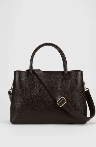 Sac Bandoulière élégant En Similicuir Marron 4003-01 4003-01