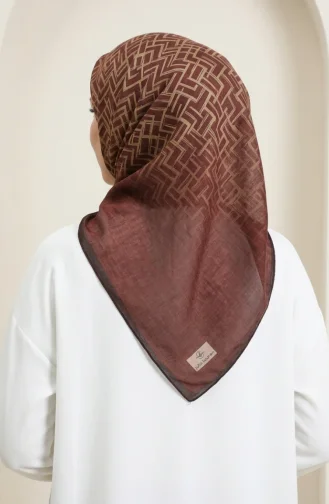 Dubai Zachte Sjaal 70391-01 Bruin 70391-01
