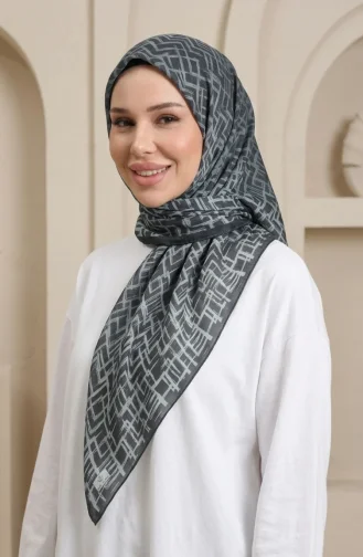 Dubai Zachte Sjaal 70391-02 Zwart 70391-02