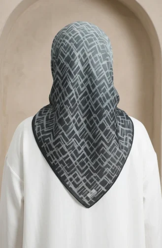 Dubai Zachte Sjaal 70391-02 Zwart 70391-02