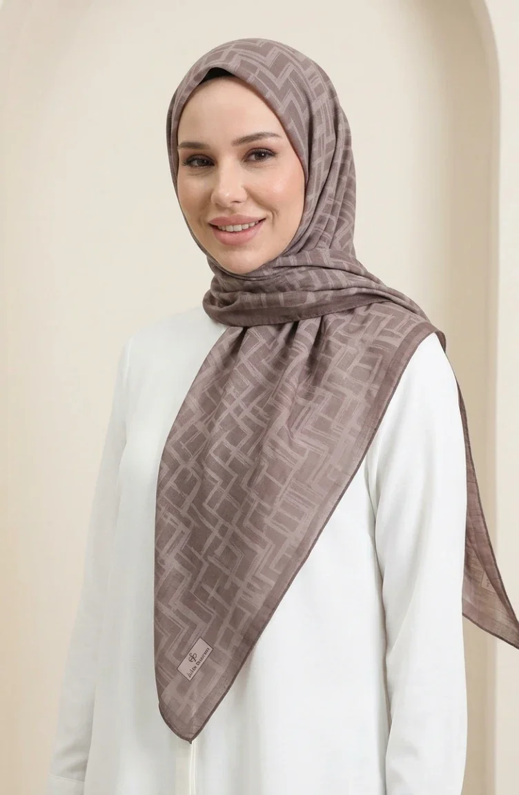 Dubai Zachte Sjaal 70391-03 Lichtbruin 70391-03