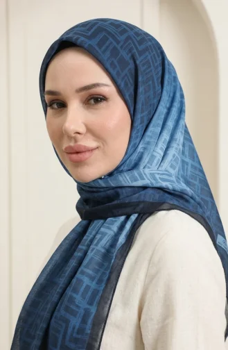 Écharpe Douce Dubai 70391-06 Bleu Marine 70391-06
