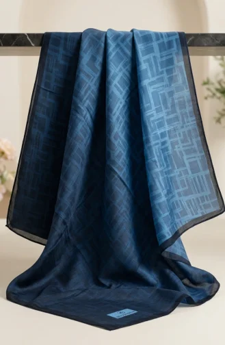 Écharpe Douce Dubai 70391-06 Bleu Marine 70391-06