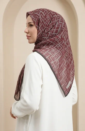 Dubai Zachte Sjaal 70391-12 Bordeauxrood 70391-12