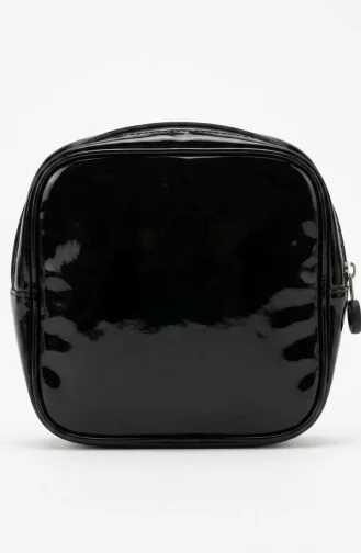 Glossy Varnish Look Makeup Bag 4015-01 Black 4015-01