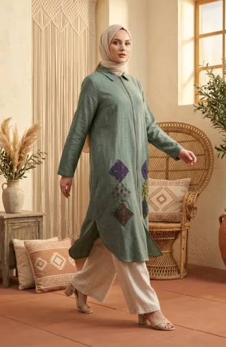 Authentieke Kap-tuniek 1985-01 Khaki 1985-01
