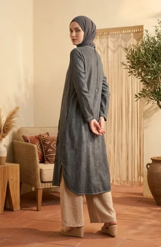 Authentieke Cape/tuniek Uit 1985-2004 Grijs 1985-04