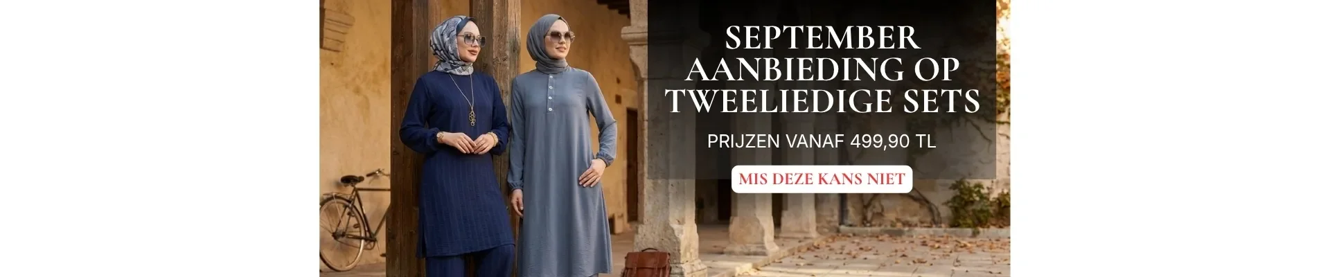 LAATSTE KANS OP TWEELIEDIGE SETS