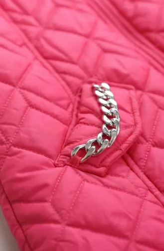 Gilet Matelassé 4949-01 Fuchsia 4949-01