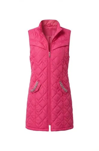 Gilet Matelassé 4949-01 Fuchsia 4949-01