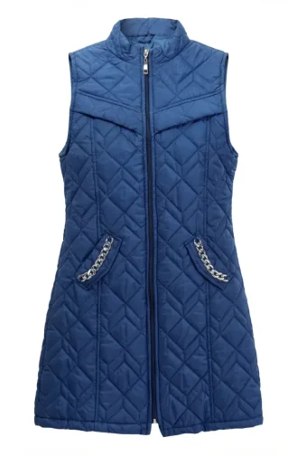Gilet Matelassé 4949-03 Indigo 4949-03