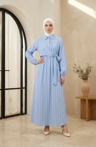 فستان أزرق 0390-05