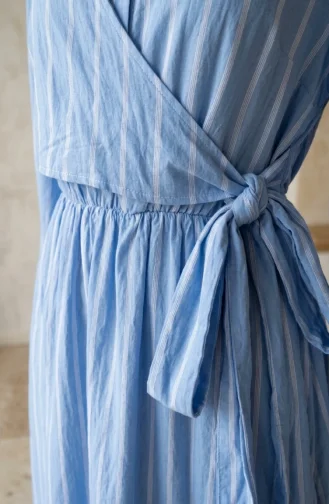 فستان أزرق 0390-05