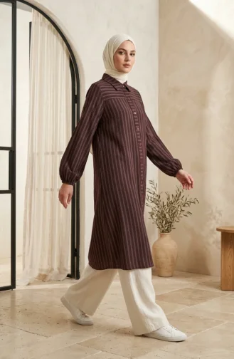 Tunique Couleur Brun 0393-03