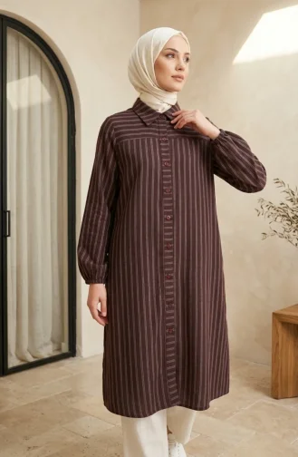 Tunique Couleur Brun 0393-03