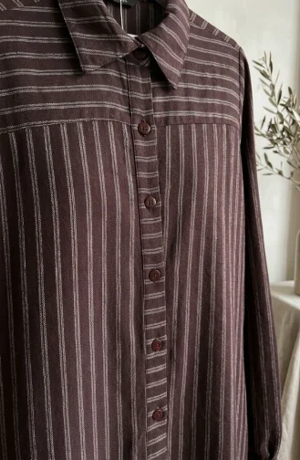 Tunique Couleur Brun 0393-03
