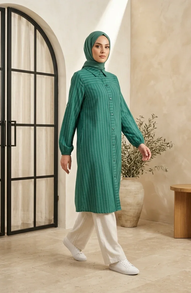 Tunique Vert 0393-04