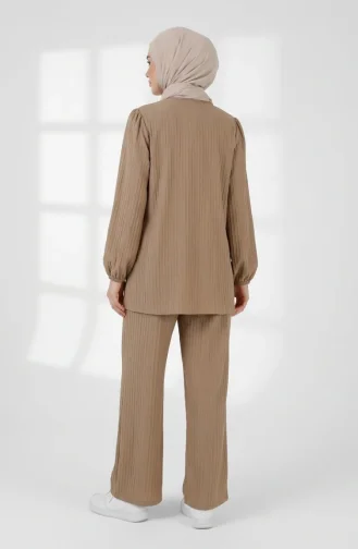 Dark Beige Suit 2310-09