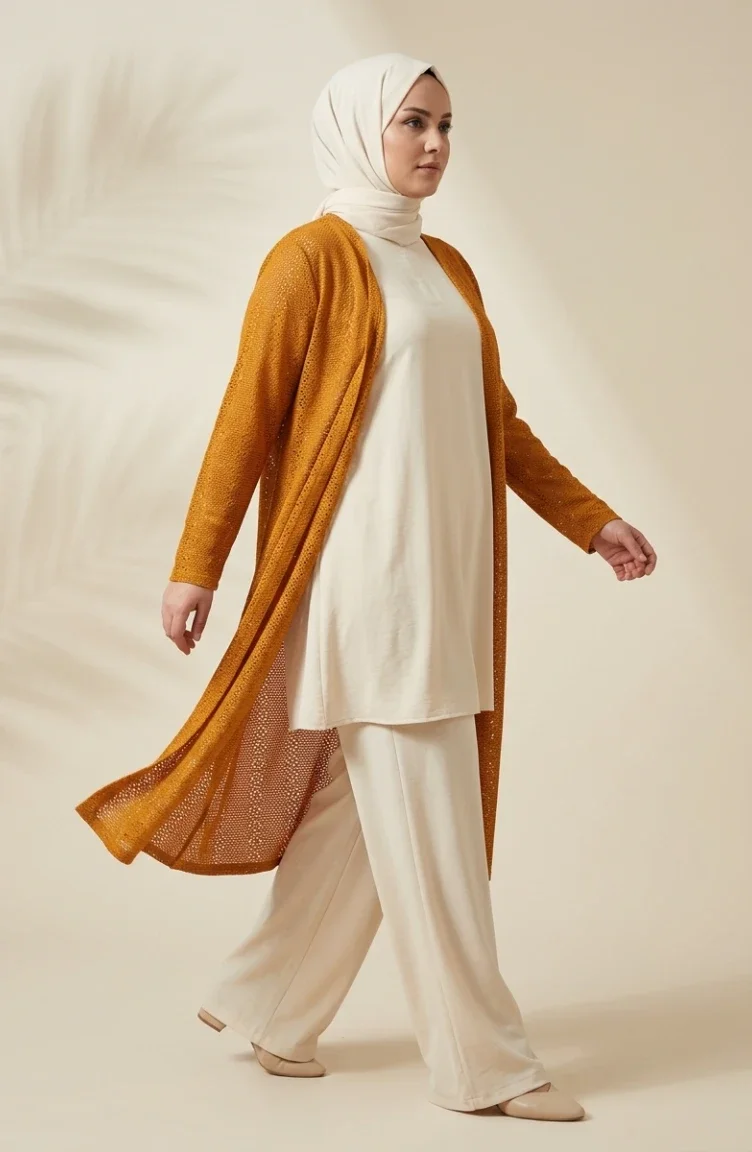 كارديجان أصفر خردل 8786-05