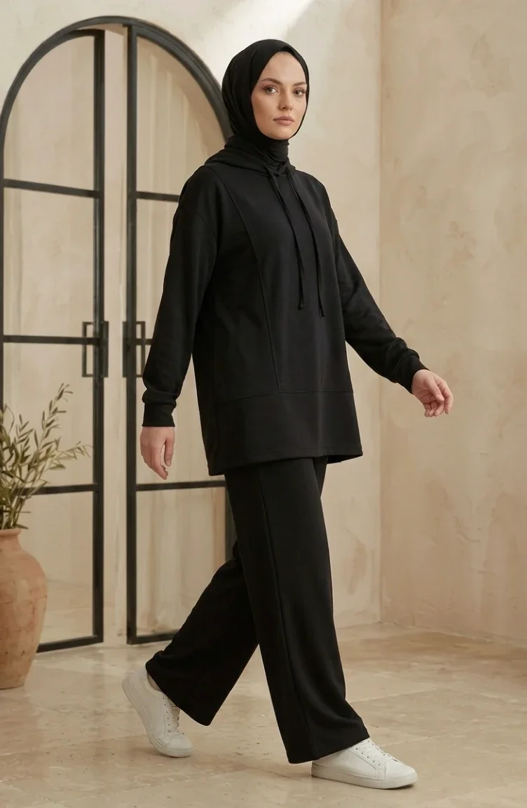 طقم أسود 2318-03